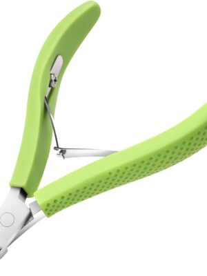 Cuticle Trimmer, Professional Nail Cuticle Cutter, Stainless Steel Cuticle Remover Nippers with Non-Slip Silicone Handle, Manicure Tools for Nail Care,Cuticle Clipper for Nails Dead Skin.