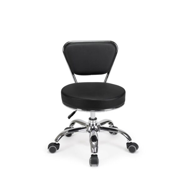 Salon Nail Pedicure Stool Pedicure Chair  Black Pneumatic, Adjustable, Rolling Salon Furniture & Equipment
