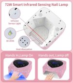 Rechargeable UV Nail Lamp & Professional Portable Nail Drill