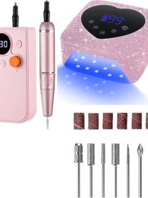 Rechargeable UV Nail Lamp & Professional Portable Nail Drill